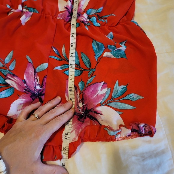 LA Gypsy floral romper - Picture 4 of 4